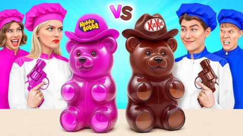 Кулинарный Челлендж: Мальчики VS Девочки | Съедобная Битва