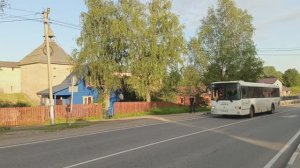 Автобус ЛиАЗ-5256.65 в Старой Ладоге (16.06.2025)