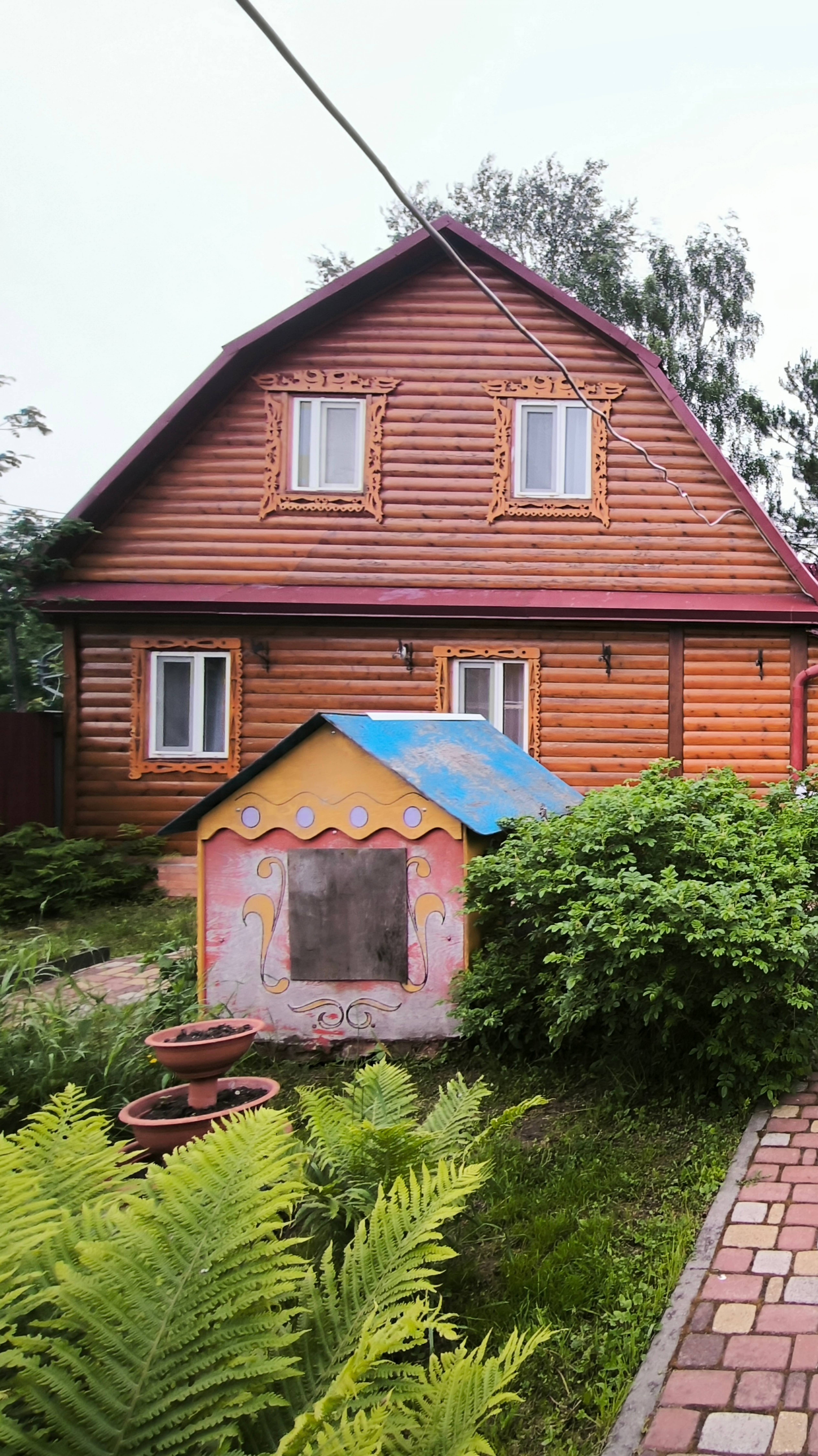 Красивая дача. г. Сургут. Дом 76 кв.м. Участок 4,8 кв.м. Баня.