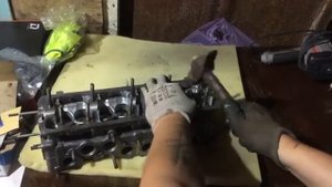 Замена направляющих втулок клапанов ВАЗ