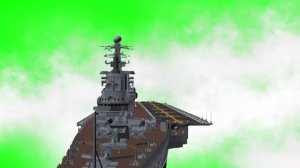 Переход хромакей - Авианосец