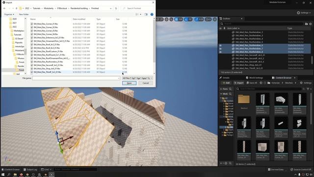 11. Export Museum Kit to UE5