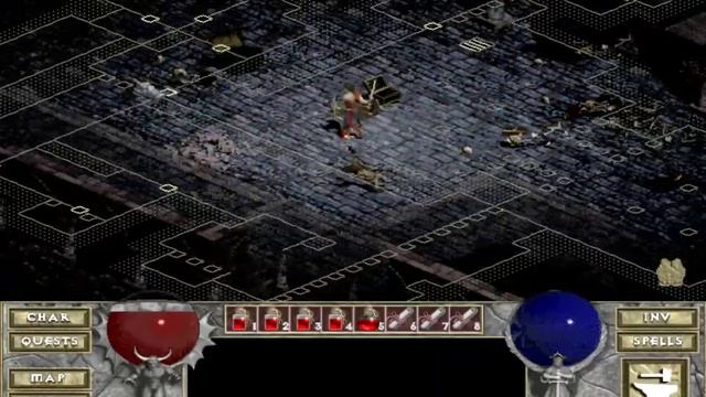 Diablo 1 #1- Эхо Битвы: Память Осквернённых Земель