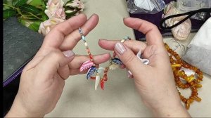 Распаковка посылки с материалами и переделка части украшений для Олеси из г Южно-Сахалинск часть 1.