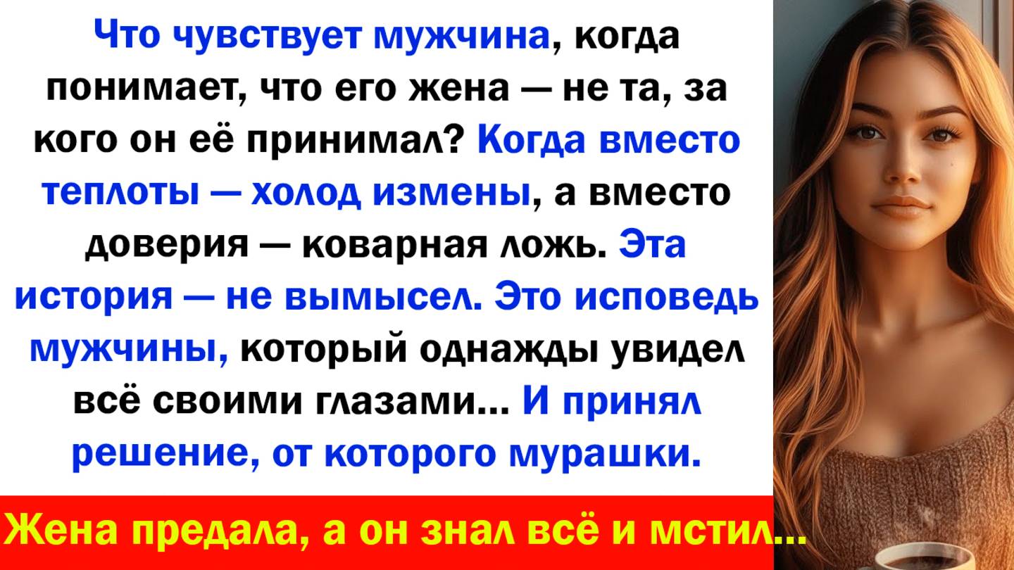 Я знал, что она изменяет. Но не думал, с кем…  Аудио рассказы, Жизненные истории слушать