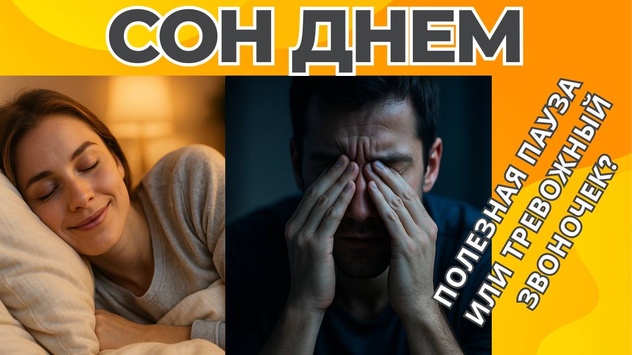 Сон Днём | Полезная Пауза или Тревожный Звоночек?