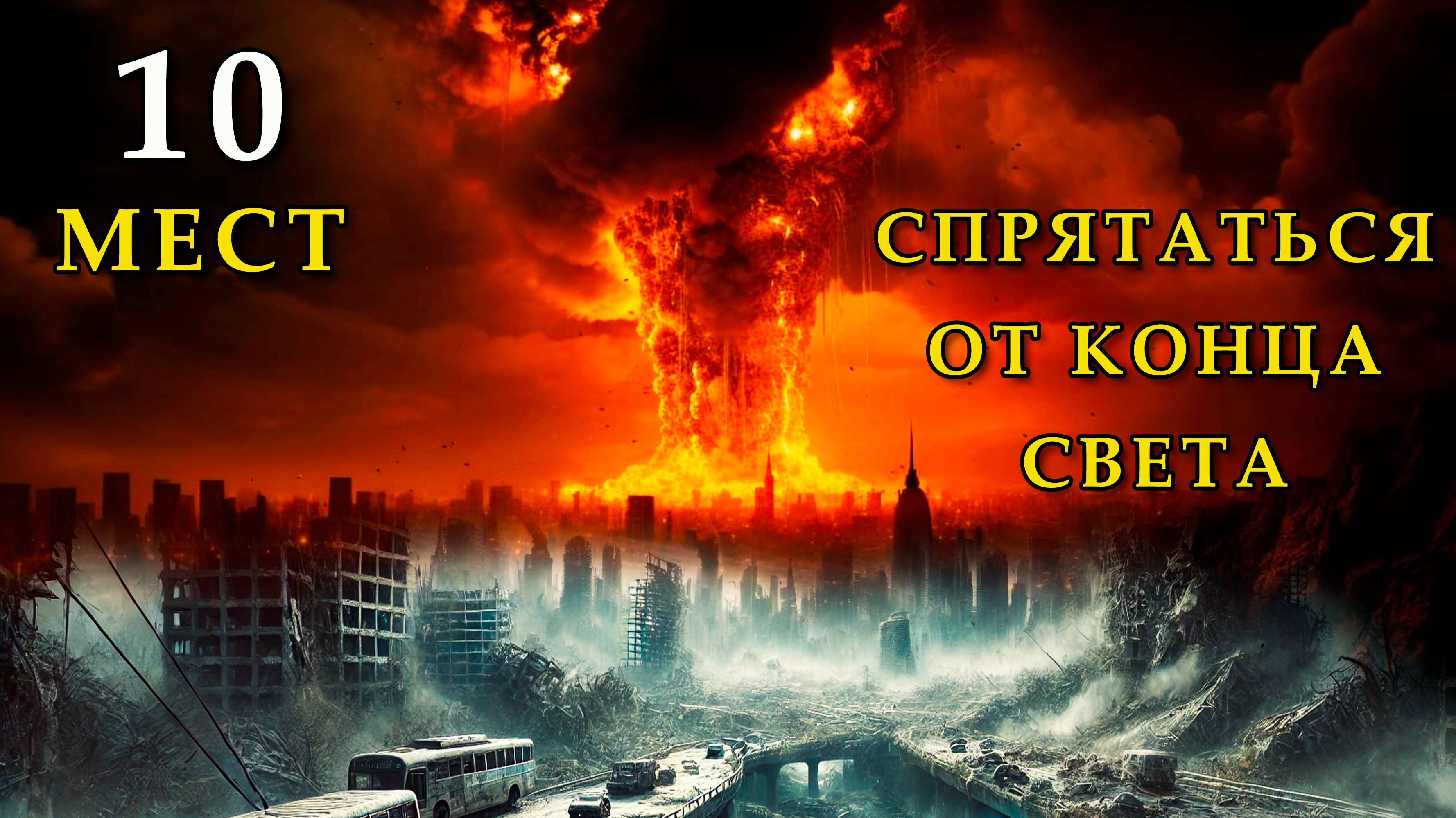 10 мест, где спрятаться от конца света