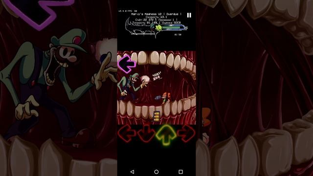 Over Due Mario's Madness FNF Mod