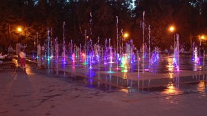 Казанские  поющие фонтаны