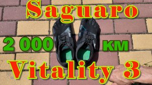Saguaro Vitality 3 после  2 000 км пробежки.