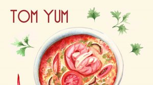 Суп Tom Yam RUTUBE