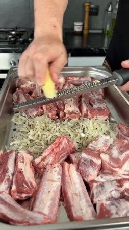 свиные рёбрышки на мангале