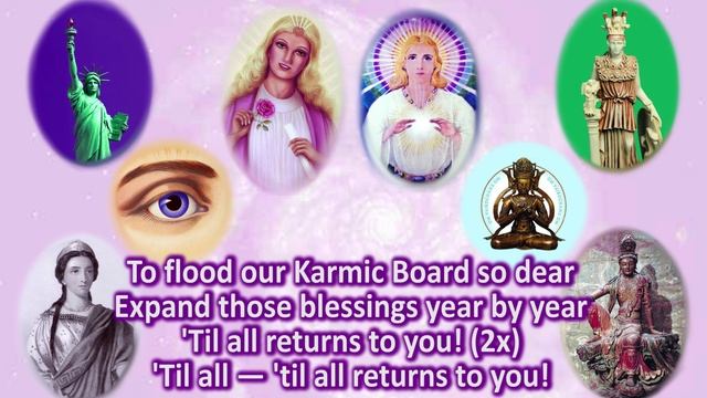 Освящение писем в Кармическое Правление