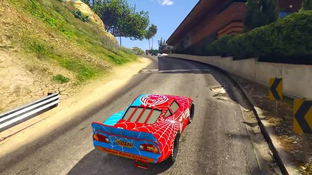 Я УГНАЛ ТАЧКИ СУПЕРГЕРОЕВ Молнии McQueen С СОНИКОМ ИЗ РЕАЛЬНОЙ ЖИЗНИ В ГТА 5 смотреть онлайн