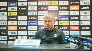 Послематчевая пресс-конференция главного тренера ФК "Кубань Холдинг" Дмитрия Фомина