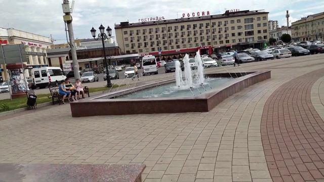 Площадь 400 летия. Навеки с Россией. (4k видео)