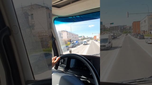 работа на самосвале