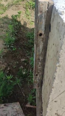 Демонтаж опалубки/ Стройка #строительство #construction #монолит