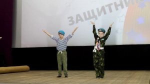 Танец мальчиков "ВДВ".  Постановка танца к 23 февраля.