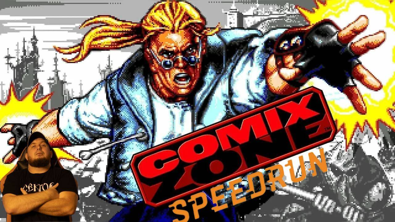 Обзор на Speedrun(9m 10s) ►Мировой рекорд►Comix Zone►SEGA