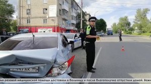 ДТП с участием двух автомобилей случилось в Серове 24 июня