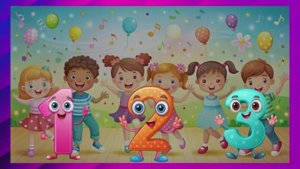 РАЗВИВАЮЩИЕ ПЕСЕНКИ | Учим цифры, цвета, машинки и животных!
