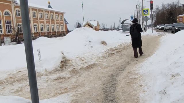 Зимняя прогулка по г. Балабаново.