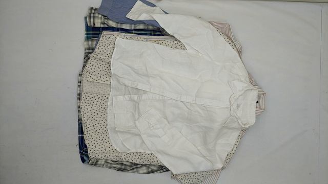 37381 Рубашки мужские, 2пак, , секонд (cream) оптом