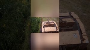Мини пресс подборщик 0850 и Т 25, убираем сено.