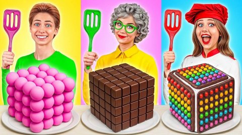 Кулинарный Челлендж: Я против Бабушки | Смешные Челленджи