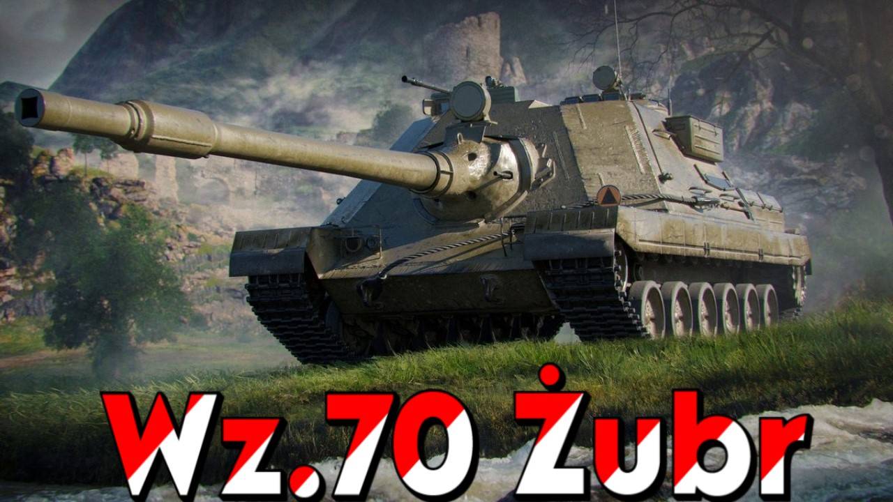 Wz.70 Żubr - Заход №3 в него, танкисты свистят имба))) #миртанков #wot #worldoftanks #танки