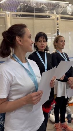 Награждение группы взрослых любителей на летних сборах в Санкт-Петербурге