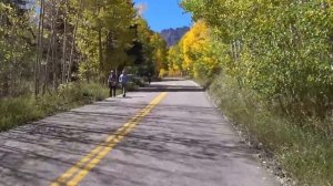 Видео для велотренажёра - Maroon Bells scenic indoor cycling