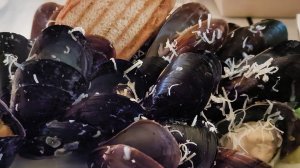 Крымские мидии,это вам не резиновая московская еда