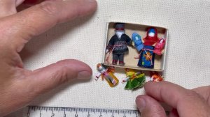 Куклы-мотанки в спичечном коробке