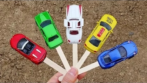 Игрушки, изучающие названия и красочные игрушки для парковки в гвраже