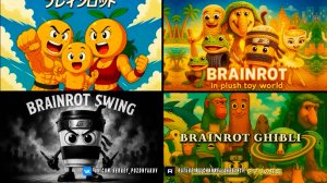 Битва Эпох и Стилей: От Brainrot до Ghibli - Симфония Хаоса