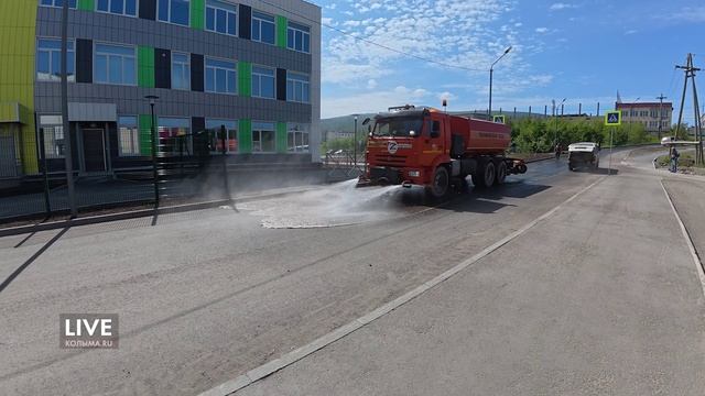 В Магадане началась комплексная уборка территории Третьего микрорайона