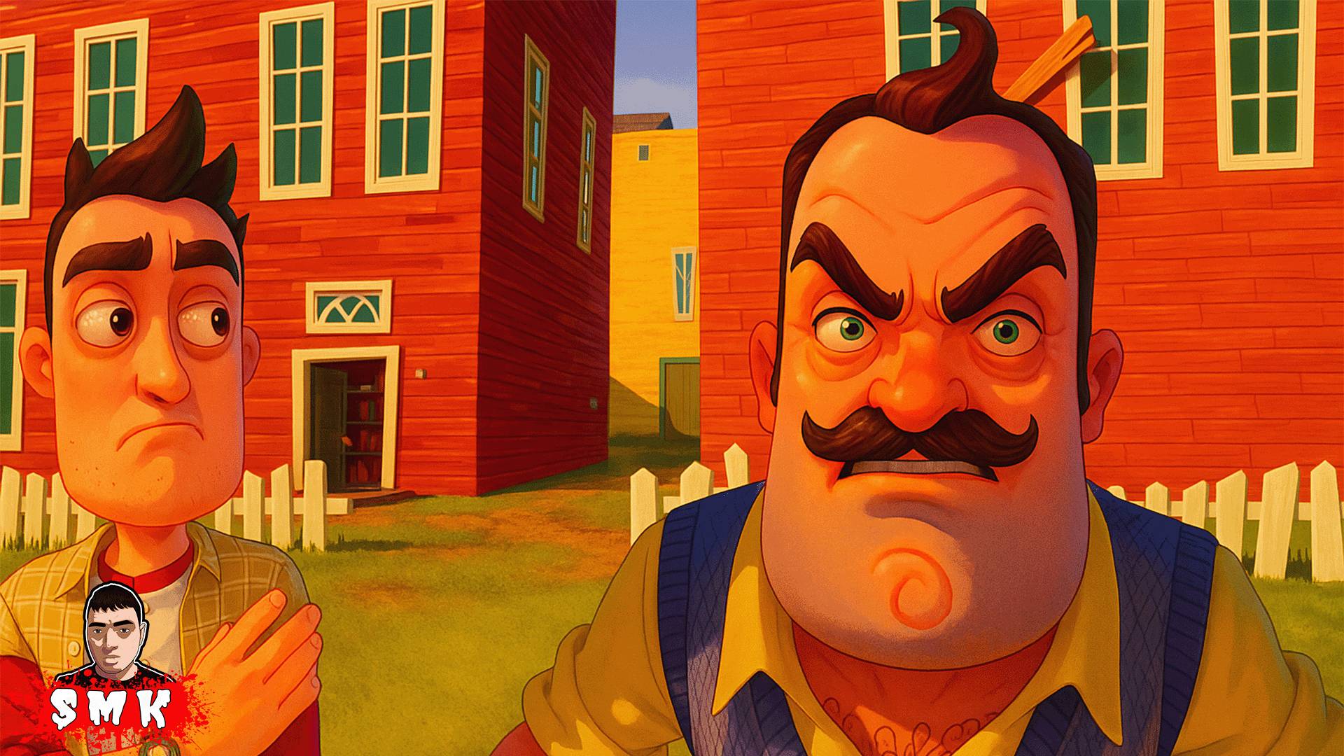 ШОУ ПРИВЕТ СОСЕД! КОВАРНЫЙ ПЛАН ВАСИЛИЧА! ИГРА HELLO NEIGHBOR MOD KIT ПРОХОЖДЕНИЕ МОДА SMALL HOUSE!