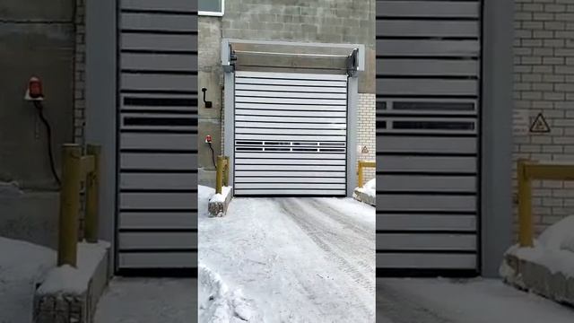СКОРОСТНЫЕ СПИРАЛЬНЫЕ ВОРОТА СЕРИИ HSSD