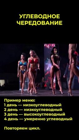 🔥 Углеводное чередование — мой секрет подготовки к соревнованиям! Метаболизм на высоте