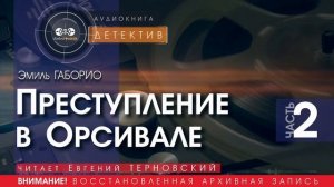 Преступление в Орсивале - часть 2 - Эмиль ГАБОРИО (читает Евгений ТЕРНОВСКИЙ) | ДЕТЕКТИВ аудиокниги
