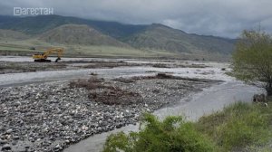 Дожди разрушили дорожное полотно на 37-м километре трассы Магарамкент – Ахты – Рутул