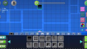 как построить лазер в Geometry Dash