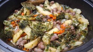 Необычное жаркое из бюджетных продуктов, шикарная идея !