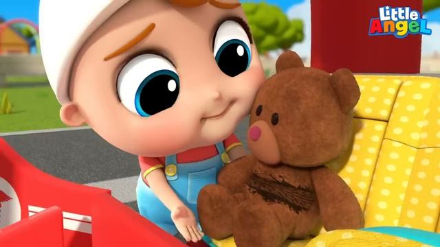 Little Angel - Колеса У Автобуса - Скорая Помощь   Развивающие Мультики Для Детей   Little Angel Рус
