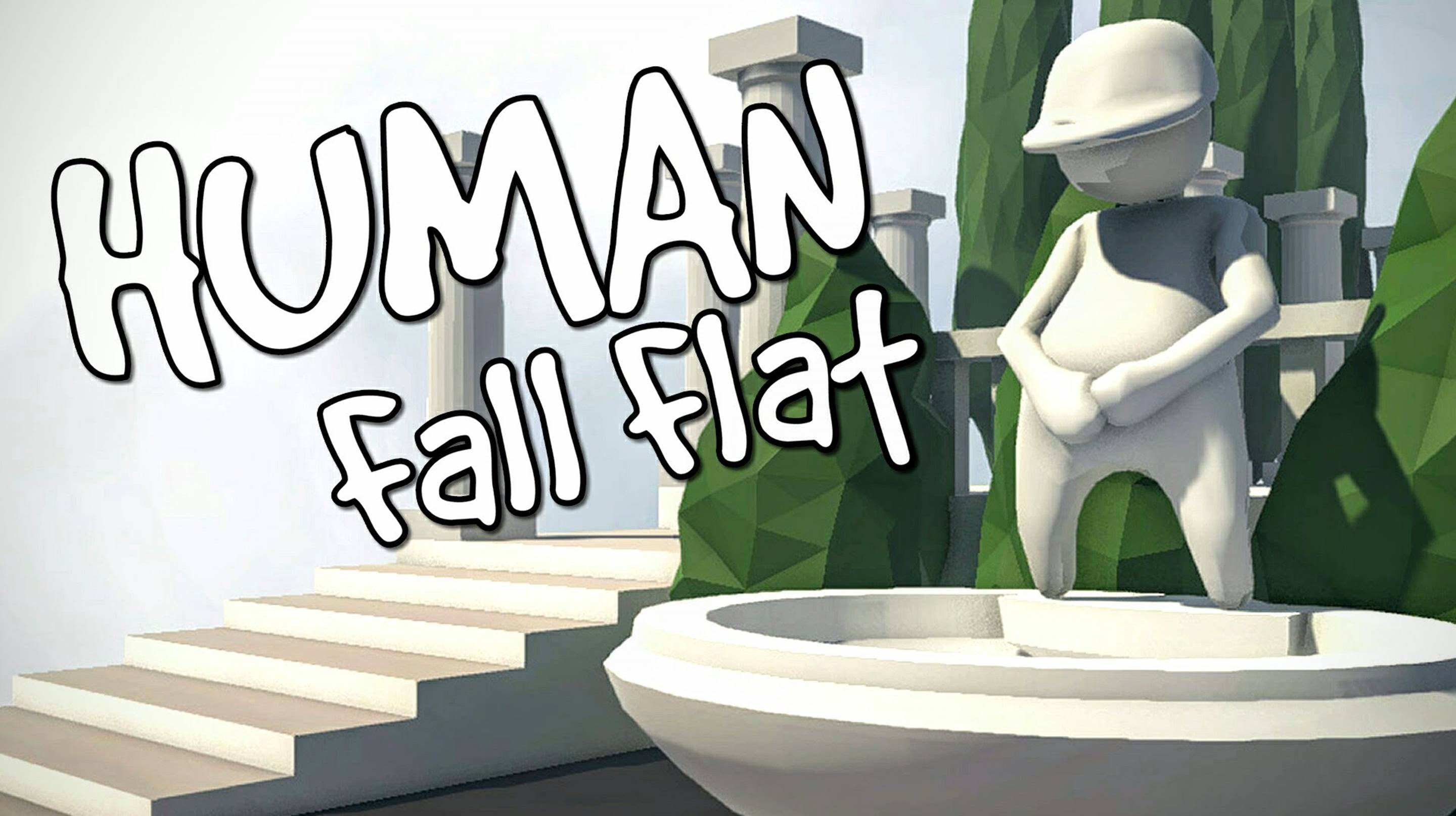ЖЕЛЕЙНЫЙ ЧЕЛОВЕЧЕК проходит трудности обычных ЛЮДЕЙ - Human Fall Flat!
