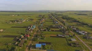 Полет над  деревней Старое Афонькино