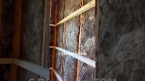 Продолжается строительство одноэтажного каркасного дома 98.4 м2 в поселке Губачево