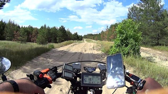 Большое путешествие в Новый Лиман, Погорелое через Дедовку | Ночной костер | Часть 1